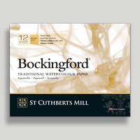 Blocco acquerello CANSON St Cuthberts Bockingford Rough 300 g/m² 31 – 41 cm - 12 fogli