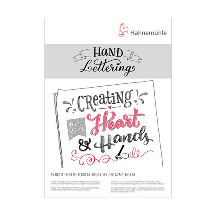 Blocco carta HAHNEMÜHLE a HAND LETTERING | dimensioni diverse