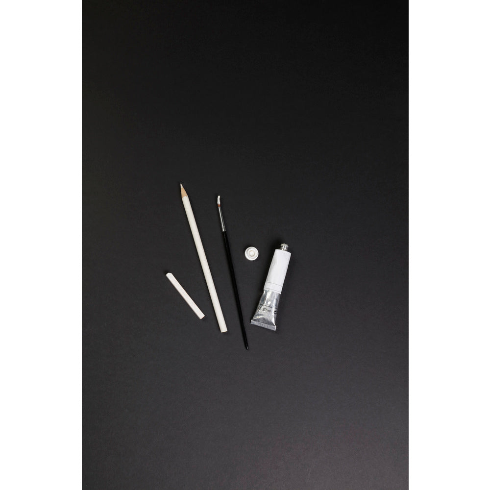 Blocco da disegno con carta nera CLAIREFONTAINE Carb'On 120 g/m² – 20 fogli