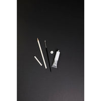 Blocco da disegno con carta nera CLAIREFONTAINE Carb'On 120 g/m² – 20 fogli