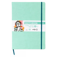 Blocco da disegno DARWI Mint Green A4 140 g/m² - 80 fogli