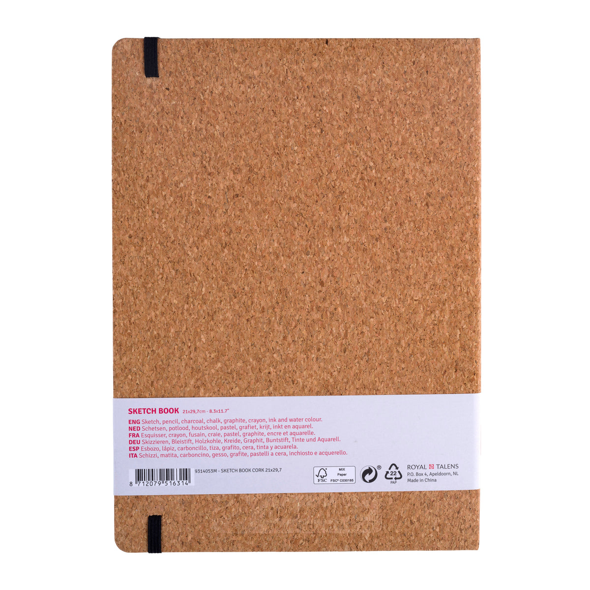 Blocco da disegno TALENS Art Creation 140 g / 80 fogli, copertina rigida 12 – 21 cm