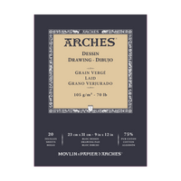 Blocco di carta da disegno ARCHES Sketch 105 g/m² 23 - 26 cm - 20 fogli