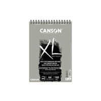Blocco di carta da disegno CANSON XL Touch grigio 160 g/m² A4 – A3 - 40 fogli