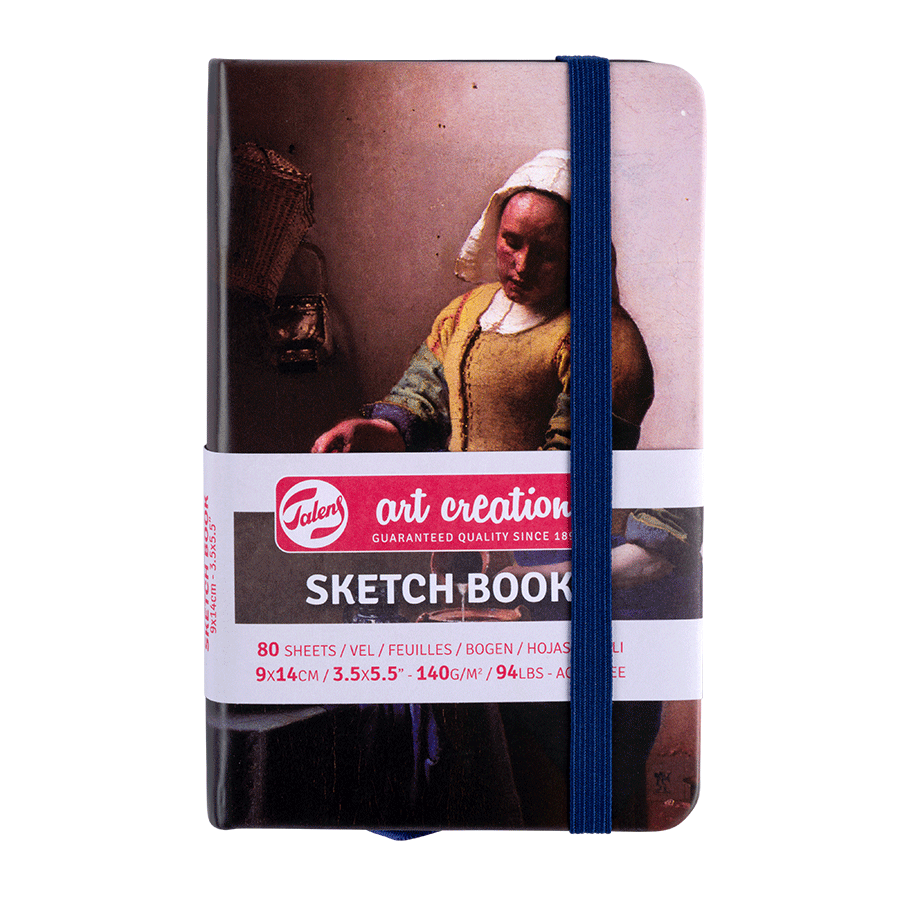 Blocco di carta da disegno TALENS Art Creation Milkmaid 140 g/m² 9 – 15 cm - 80 fogli