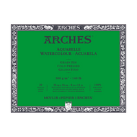 Blocco per acquerello ARCHES Grana Fine Bianco Naturale 300 g/m² – 20 fogli