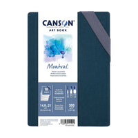 Blocco per acquerello CANSON Montval a fisarmonica CP 300 g/m² A5 - 18 fogli