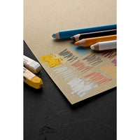 Blocco per schizzi FABRIANO marrone TONED SAND | dimensioni diverse