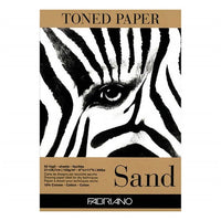 Blocco per schizzi FABRIANO marrone TONED SAND | dimensioni diverse