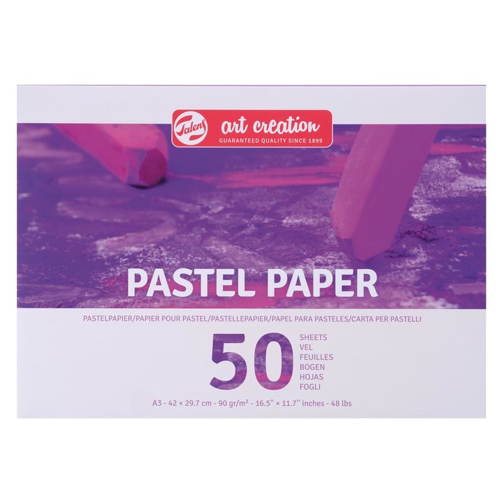 Blocco di carta pastello 50 fogli | formati diversi - A3