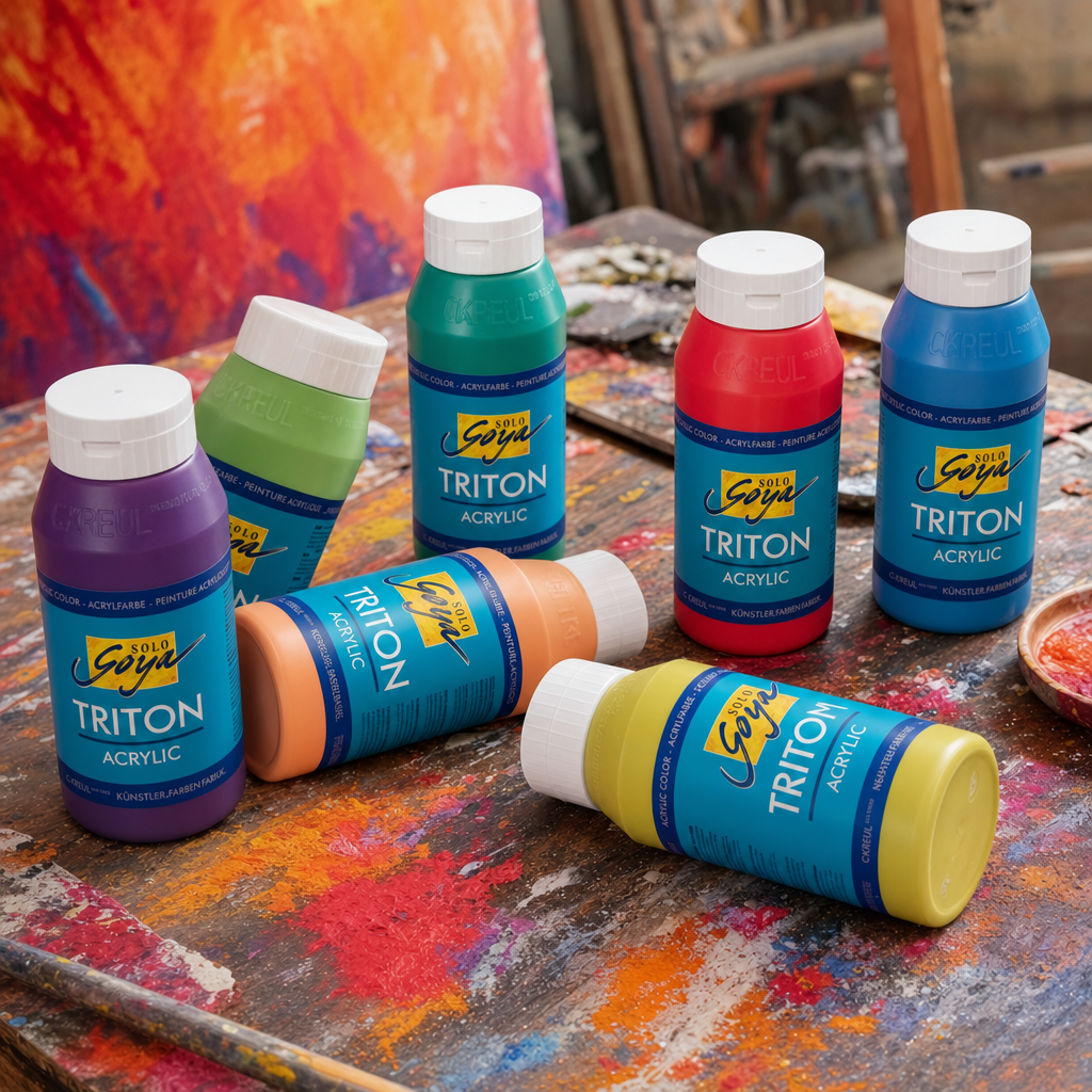 SOLO GOYA TRITON ACRYLIC BASIC 750 ml | colori diversi
