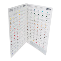 Campionario per acquerello Schmincke HORADAM Aquarell Dot Card – 140 colori