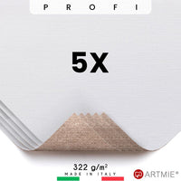 Campioni di tela da pittura  ARTMIE Profi - 5 pz. | dimensioni diverse