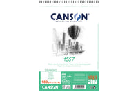 Album da disegno Canson 1557 grana fine 180 g/m² A4, 30 fogli con spirale