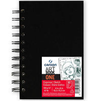 Canson Art Book One blocco da disegno spiralato 100 g/m², 80 fogli, 10,2 x 15,2 cm