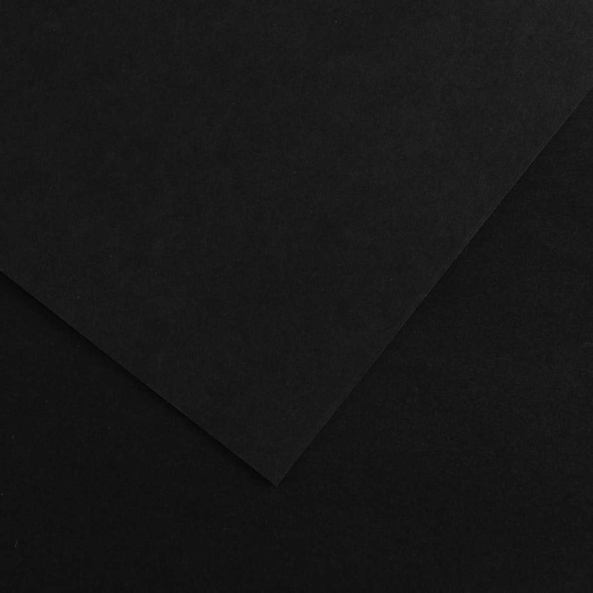 CANSON Iris Vivaldi carta colorata 50 x 65 cm, 240 g – Nero 38