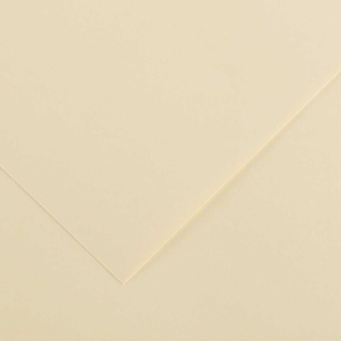CANSON Iris Vivaldi carta colorata 70 x 100 cm 240 g 25 fg – Crema 2