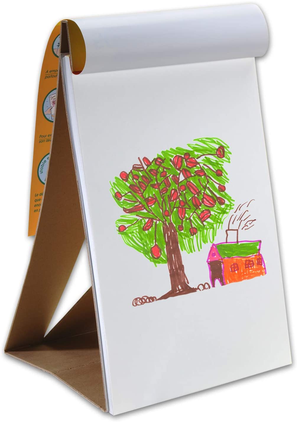 Canson Kids blocco da disegno incollato per bambini A3 - 120 g/m², 50 fogli