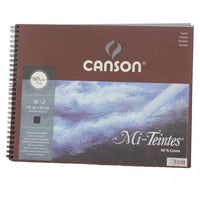 Canson Mi-Teintes blocco per pastello 160 g/m² 16F 24 x 32 cm nero