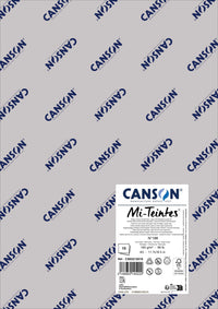 Carta per pastello Canson Mi-Teintes A3 160 g - 10 fogli – Grigio luna 186