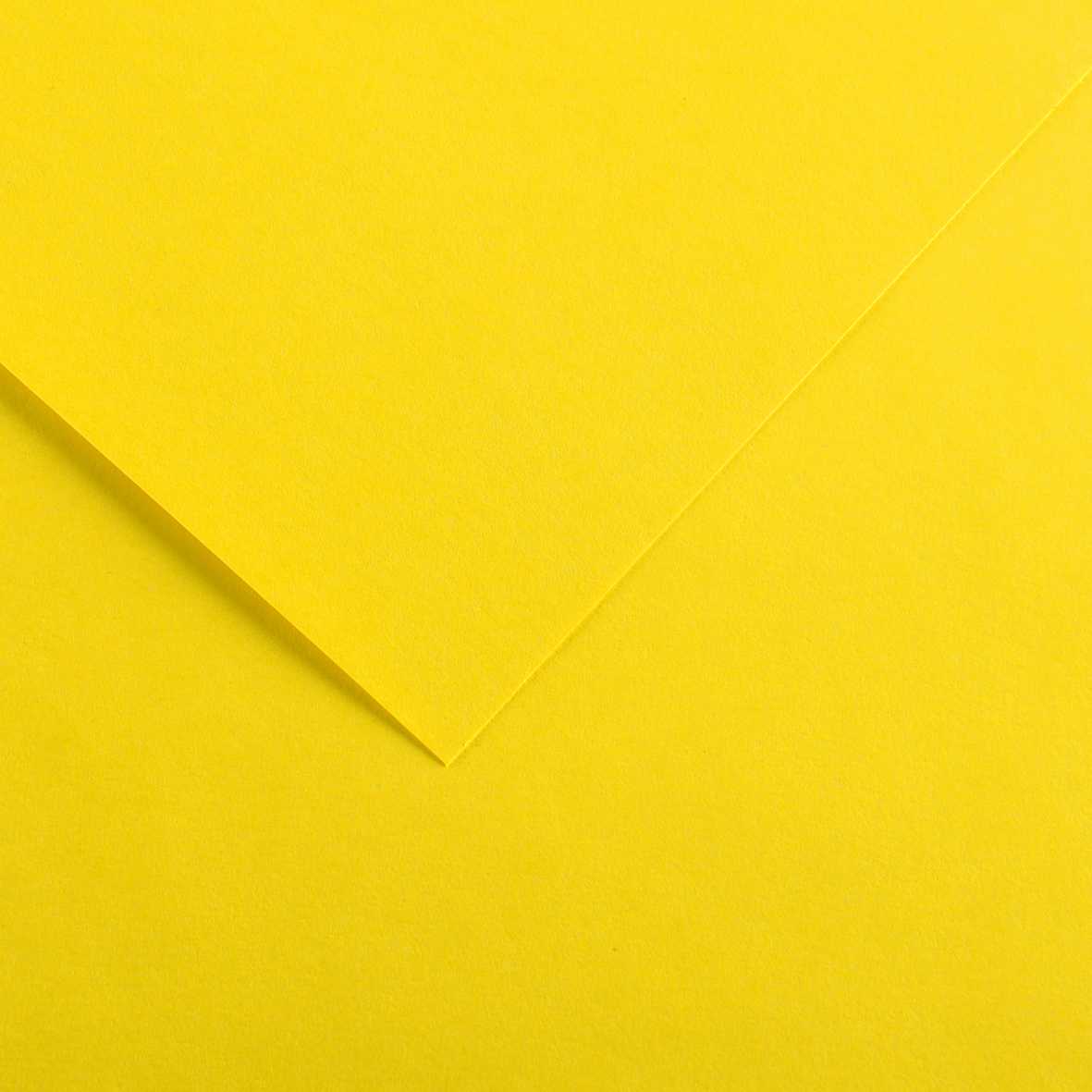 Carta colorata CANSON Vivaldi A3 185 g - 50 fg – Giallo Canarino 4