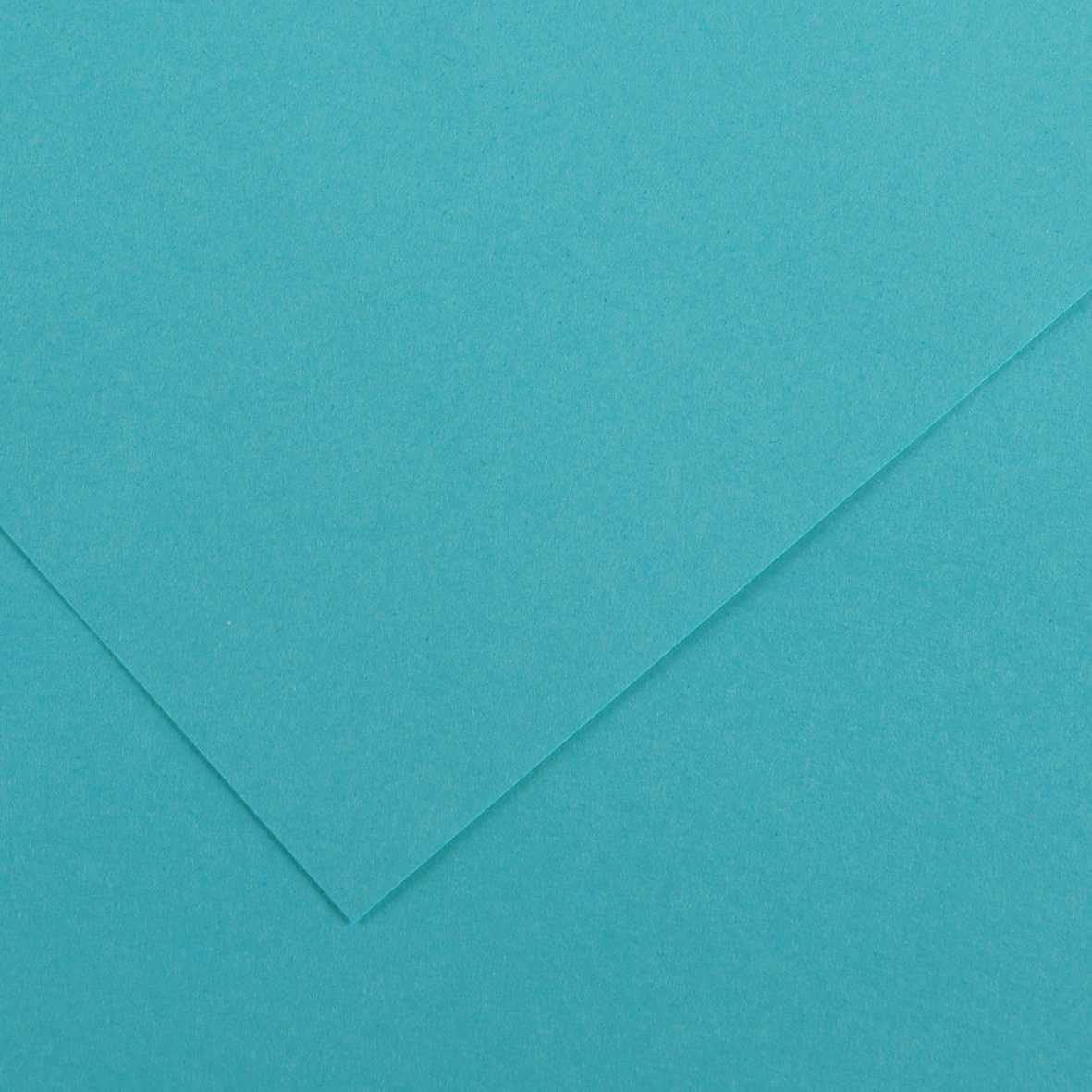 Carta colorata CANSON Vivaldi A3 185 g - 50 fg – Blu Turchese 25