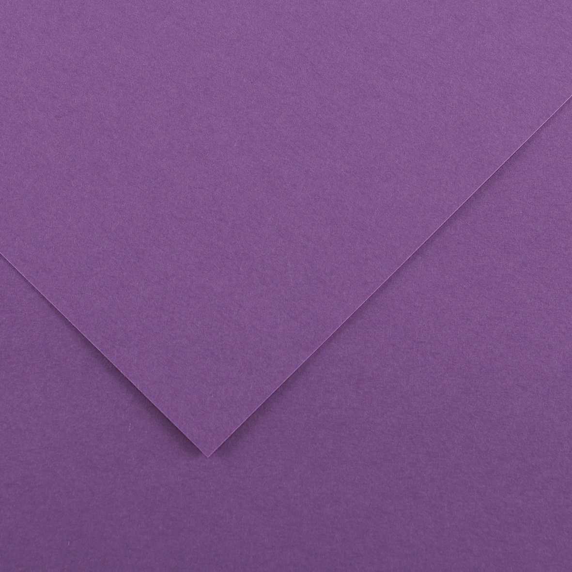 Carta colorata CANSON Vivaldi A3 185 g - 50 fg – Viola 18