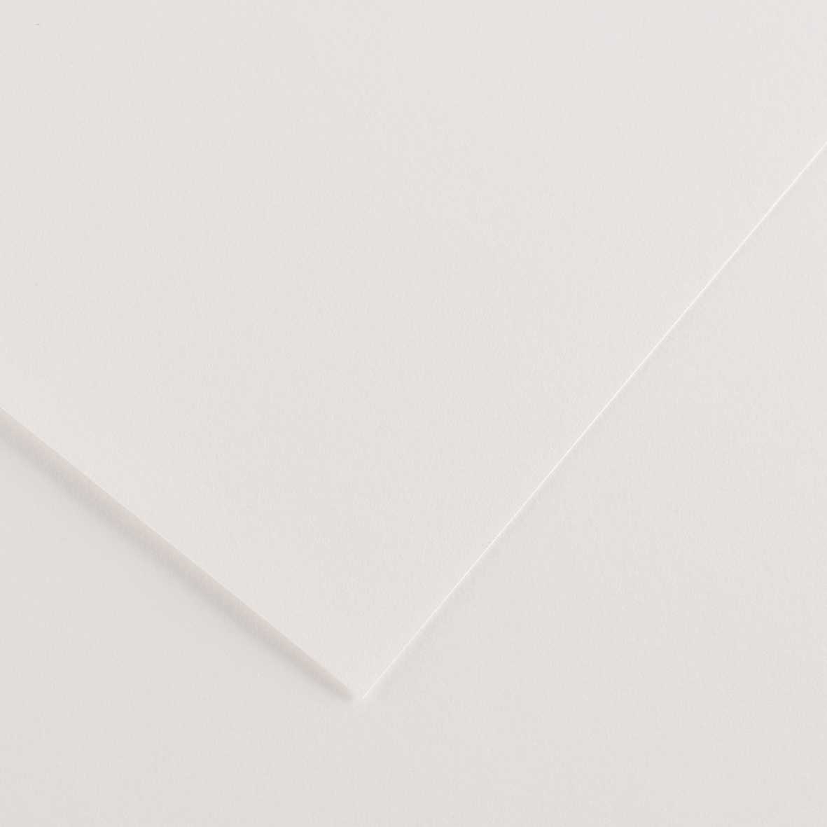 Carta colorata CANSON Vivaldi A3 185 g - 50 fg – Bianco 1