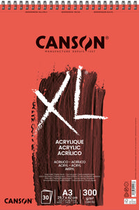 Canson XL blocco per acrilico 300 g 30 fogli A3 con spirale