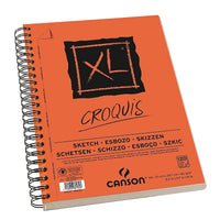 Album da disegno Canson XL Croquis 90 g/m² 120 fogli A4 con spirale sul lato corto