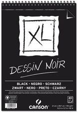 CANSON Canson XL Dessin Black album da disegno 150 g/m² 40F A3 a spirale
