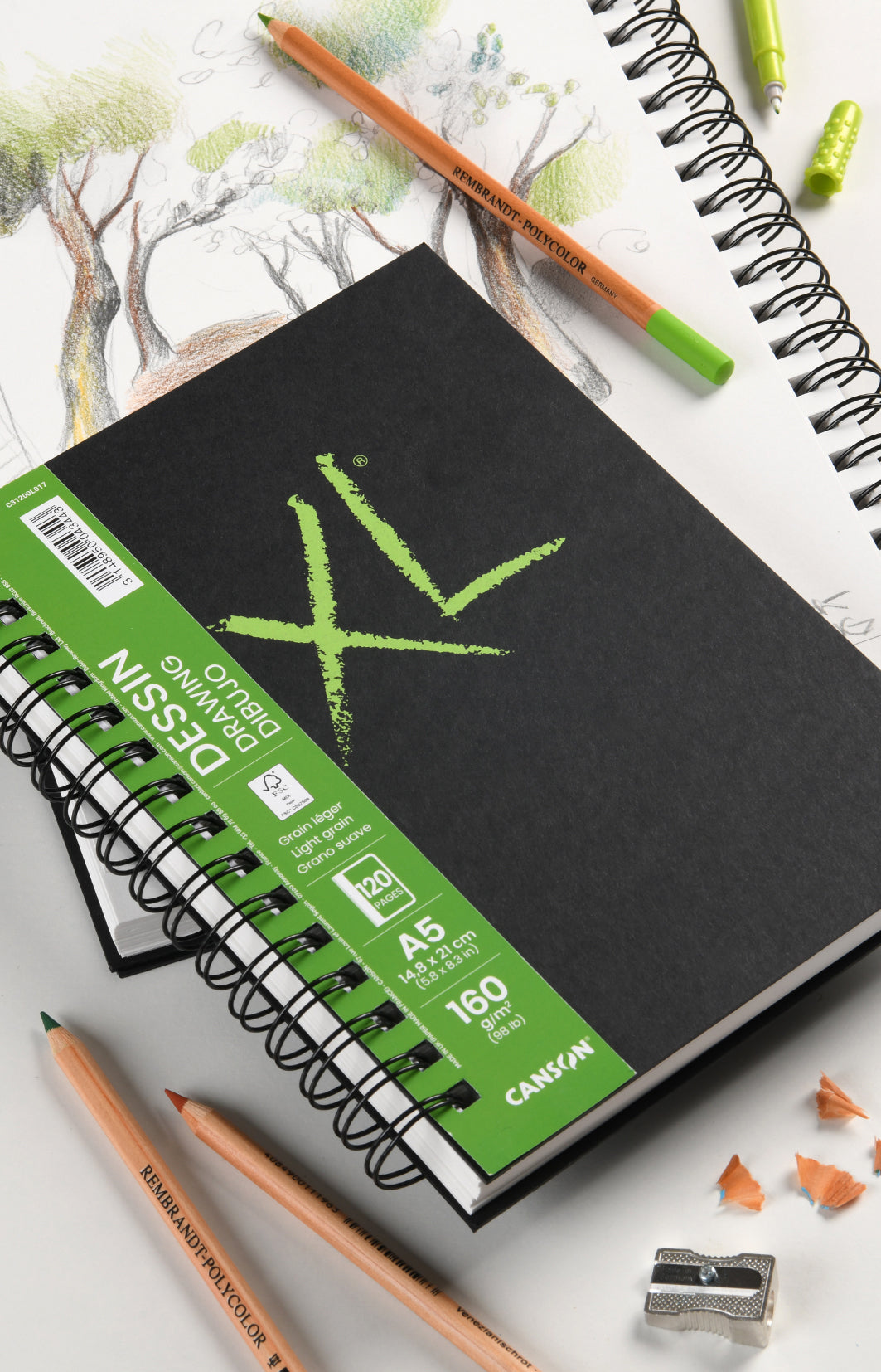 Canson XL Drawing blocco da disegno 160 g/m² 120 fogli A4