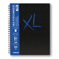 Canson XL Mix Media Textured blocco 300 g/m² 68 fogli A4 incollato