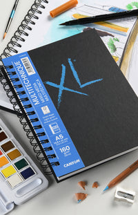 Canson XL Mix Media Textured blocco 300 g/m² 68 fogli A4 incollato