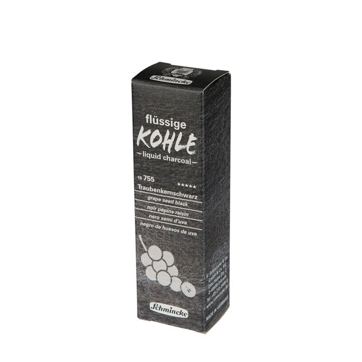 Carboncino liquido in tubetto Schmincke 35 ml | varie tonalità di nero — immagine 4