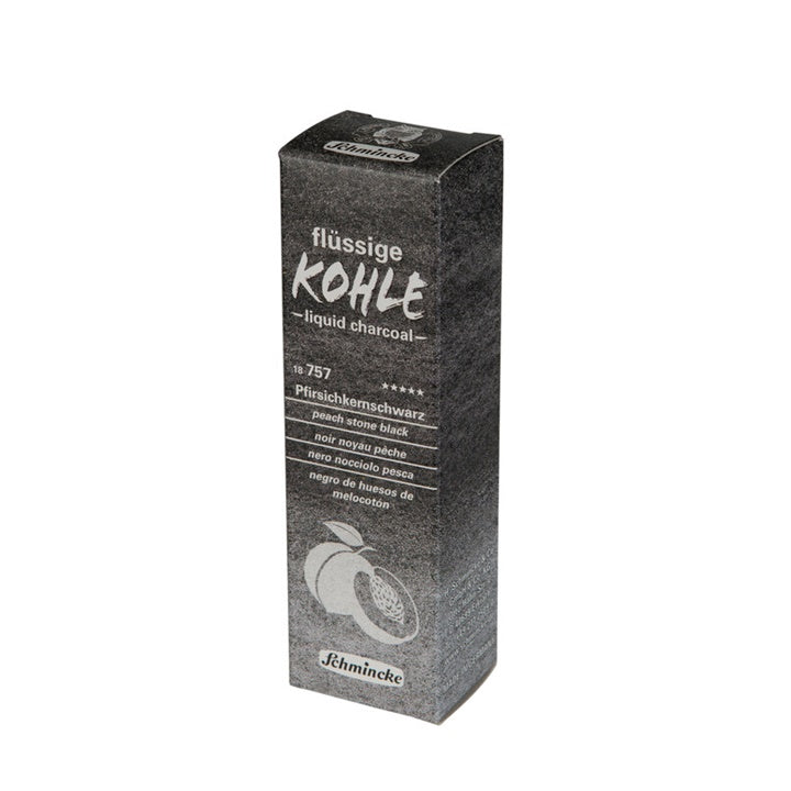 Carboncino liquido in tubetto Schmincke 35 ml | varie tonalità di nero — immagine 2