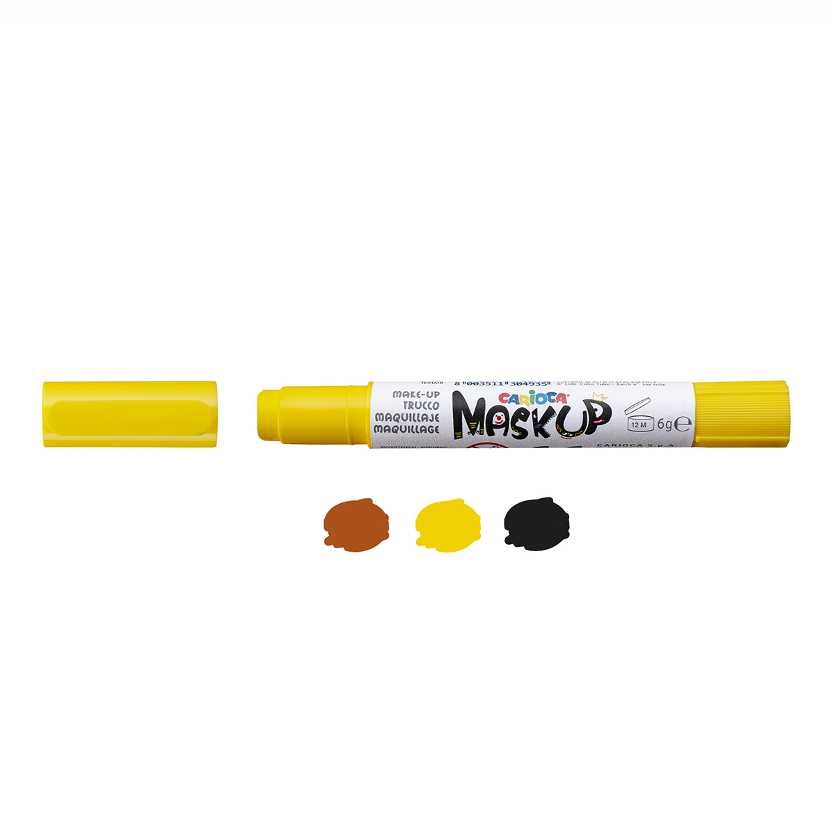 Carioca colori per il viso in stick 3 pz
