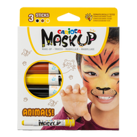 Carioca colori per il viso in stick 3 pz