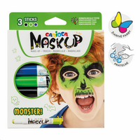Carioca colori per il viso in stick 3 pz – Mostro