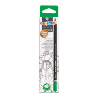 Carioca matita triangolare Black, 12 pz