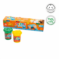 Carioca pasta modellabile Baby Do 1+, 150 g, colori assortiti – 4 ×