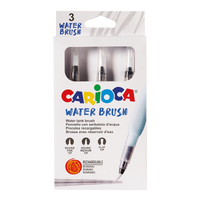 Carioca set di pennelli ad acqua, 3 pz