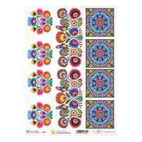 Carta di riso A4 ITD - Folklore - R847