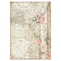 Carta di riso A4 - Rose