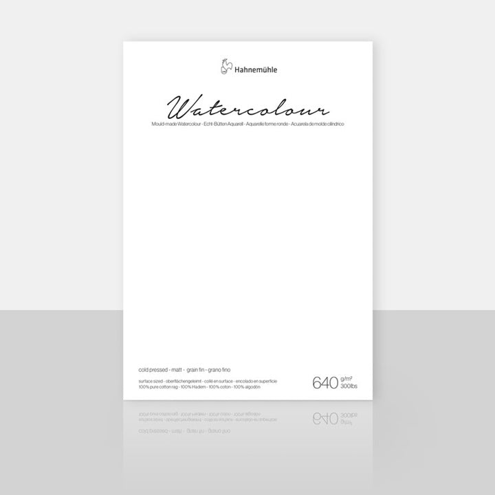 Carta per acquerello WATERCOLOUR 640 56 x 76 cm da HAHNEMÜHLE | superfici diverse