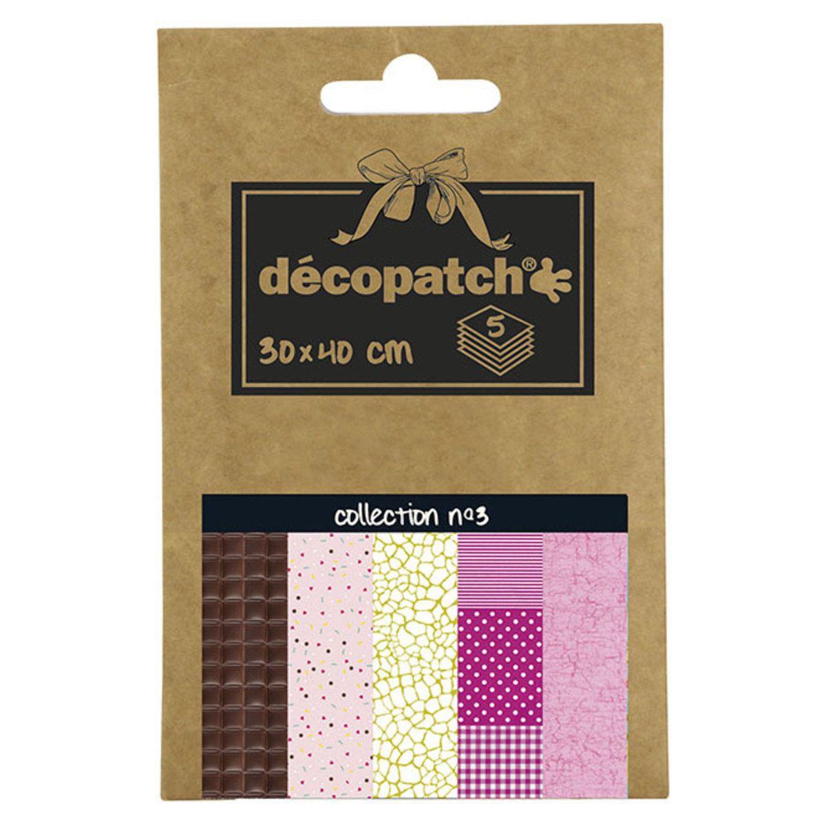 Carta per decoupage CLAIREFONTAINE Decopatch 30 x 40 cm – collezioni 6 – 20