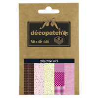 Carta per decoupage CLAIREFONTAINE Decopatch 30 x 40 cm – collezioni 6 – 20