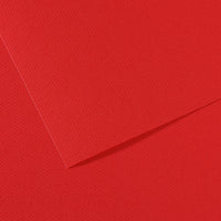 Carta per pastello CANSON Mi-Teintes A4 / 160 g/m² – 50 fogli – Rosso Brillante 505