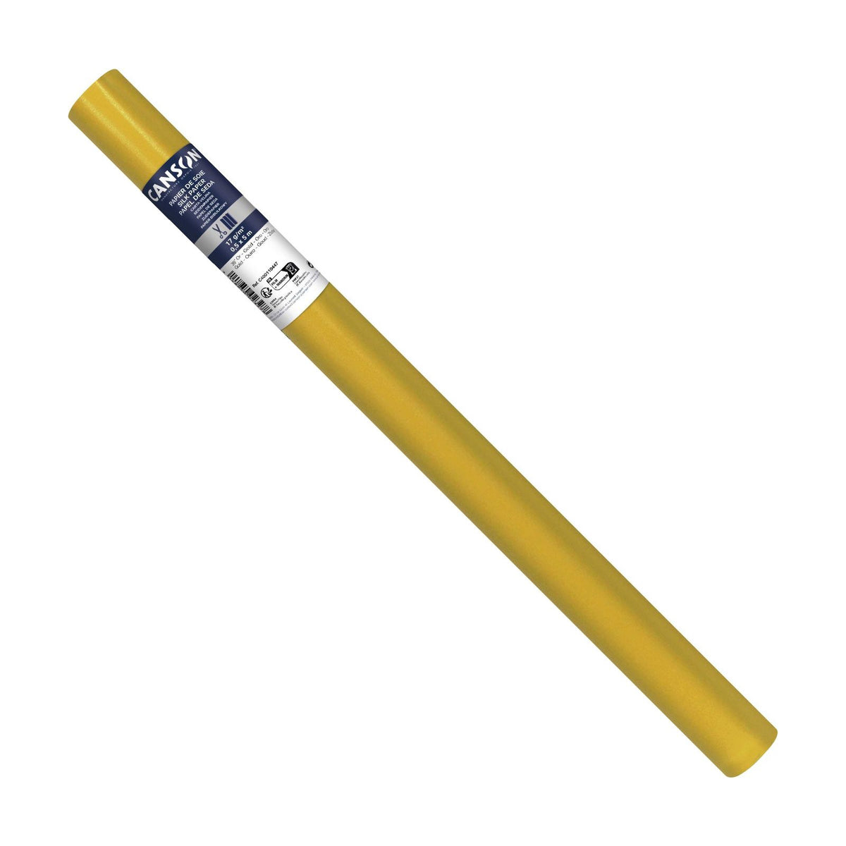 Carta velina CANSON in rotolo 50 x 500 cm, 17 g – Oro