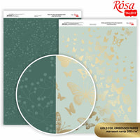 Carte per scrapbooking Butterflies A4 | varie tonalità — immagine 1